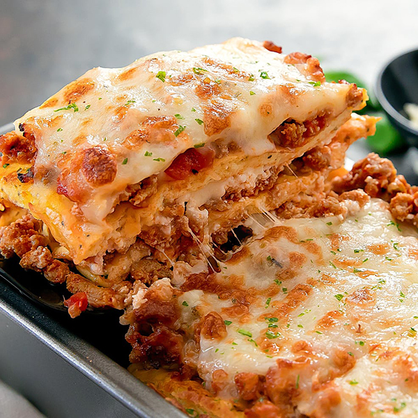 No-Noodle Keto Lasagna