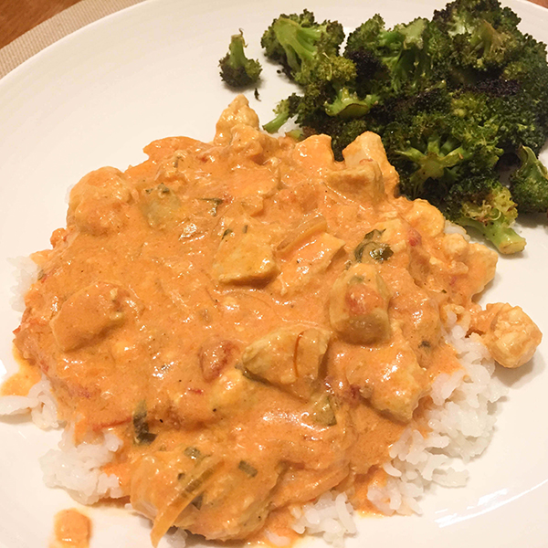 Brazilian Chicken Stroganoff