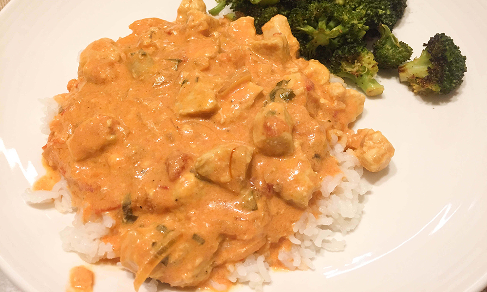 Brazilian Chicken Stroganoff