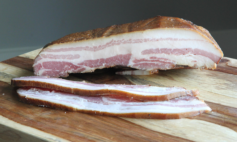 Bacon (cured pork belly)